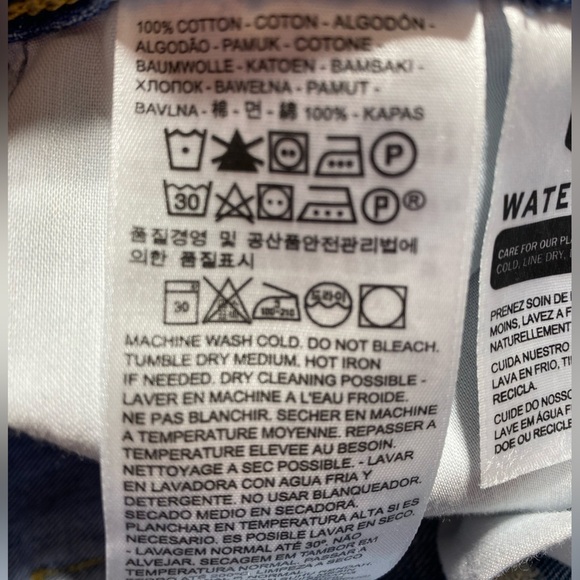 Levi’s Limited Edition Rare Mom Side Bow High Waist Blue Denim Jeans Size 28 - Picture 15 of 16